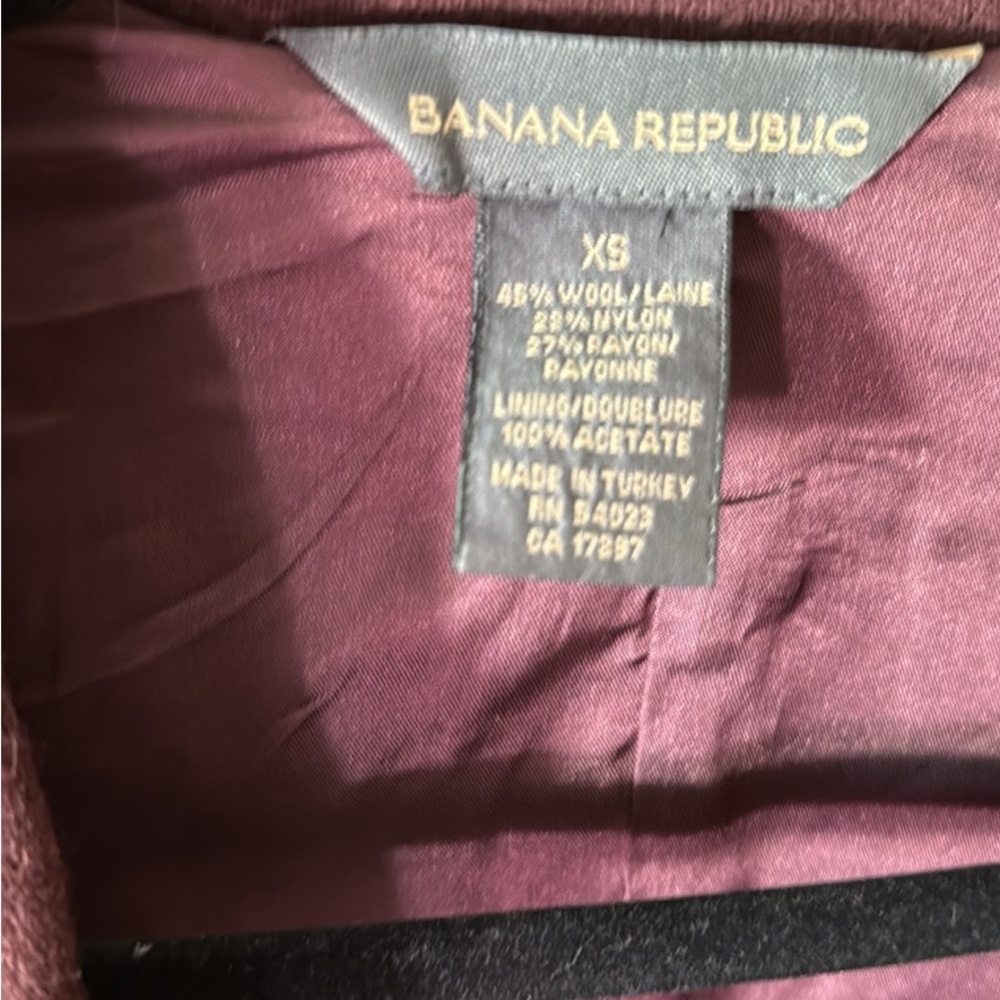 Banana Republic Purple Blazer